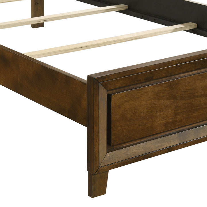 Ballard 3/3 T Headboard, Footboard &amp; Slat Kit-Walnut