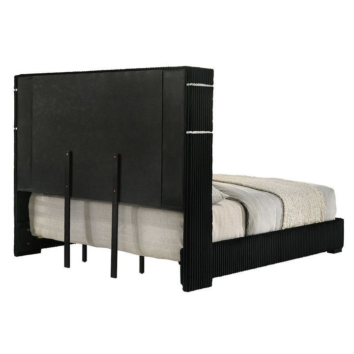 Garner EK Bed w/Fireplace, LED, Reading Light, Speaker, Bluetooth &amp; USB – view 5