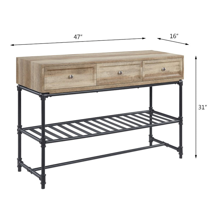 Brantley II Sofa Table – line drawing