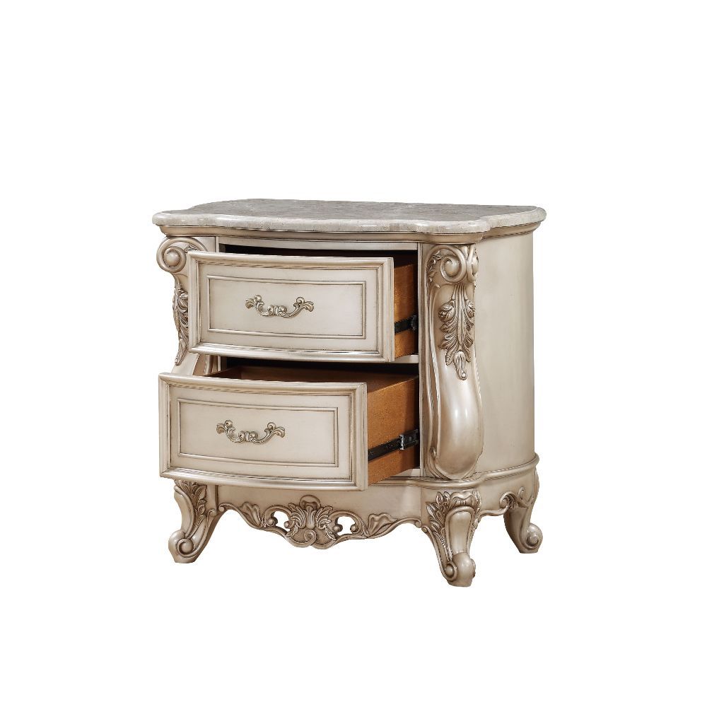 Gorsedd Nightstand W/Marble Top – view 5