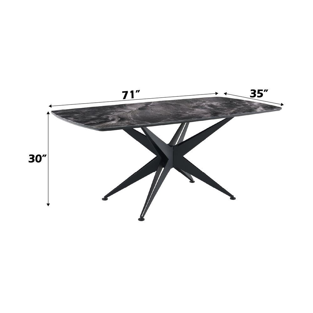 Klaus Dining Table – dimensions diagram