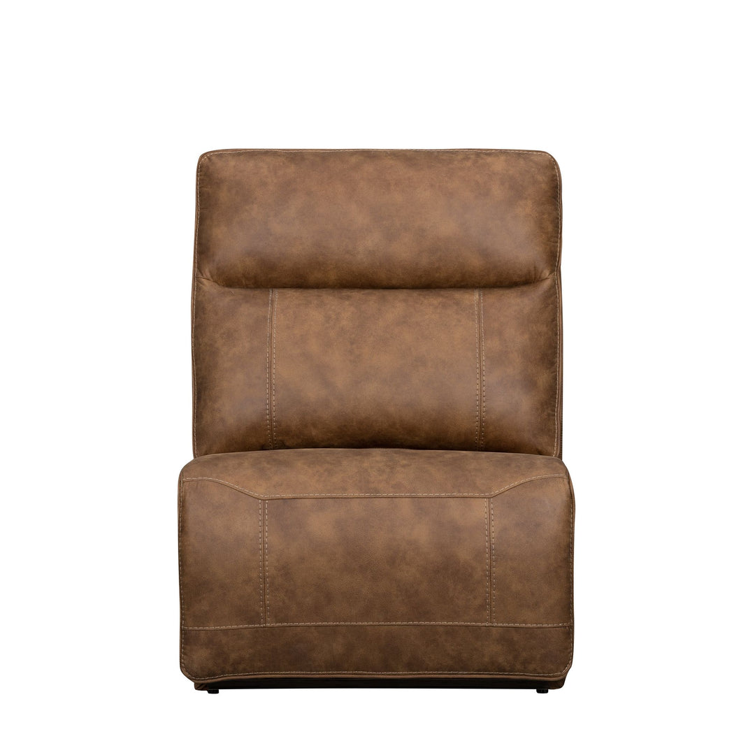 Kyra Armless Chair-Saddle