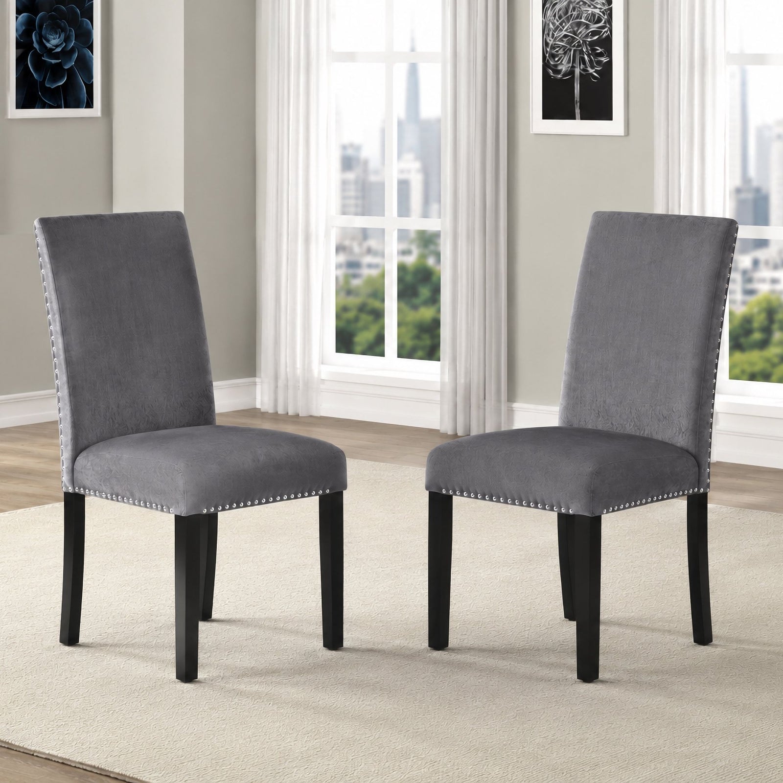 Celeste Dining Chair-Gray