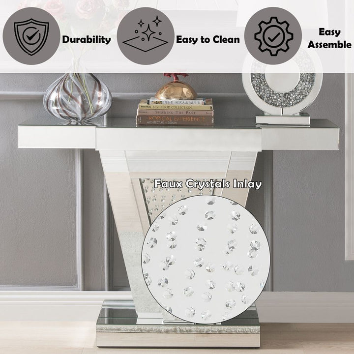 Nysa Console Table – features callout