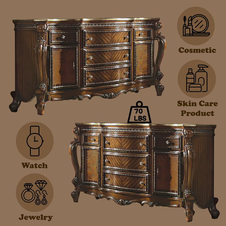 Picardy Dresser – features callout