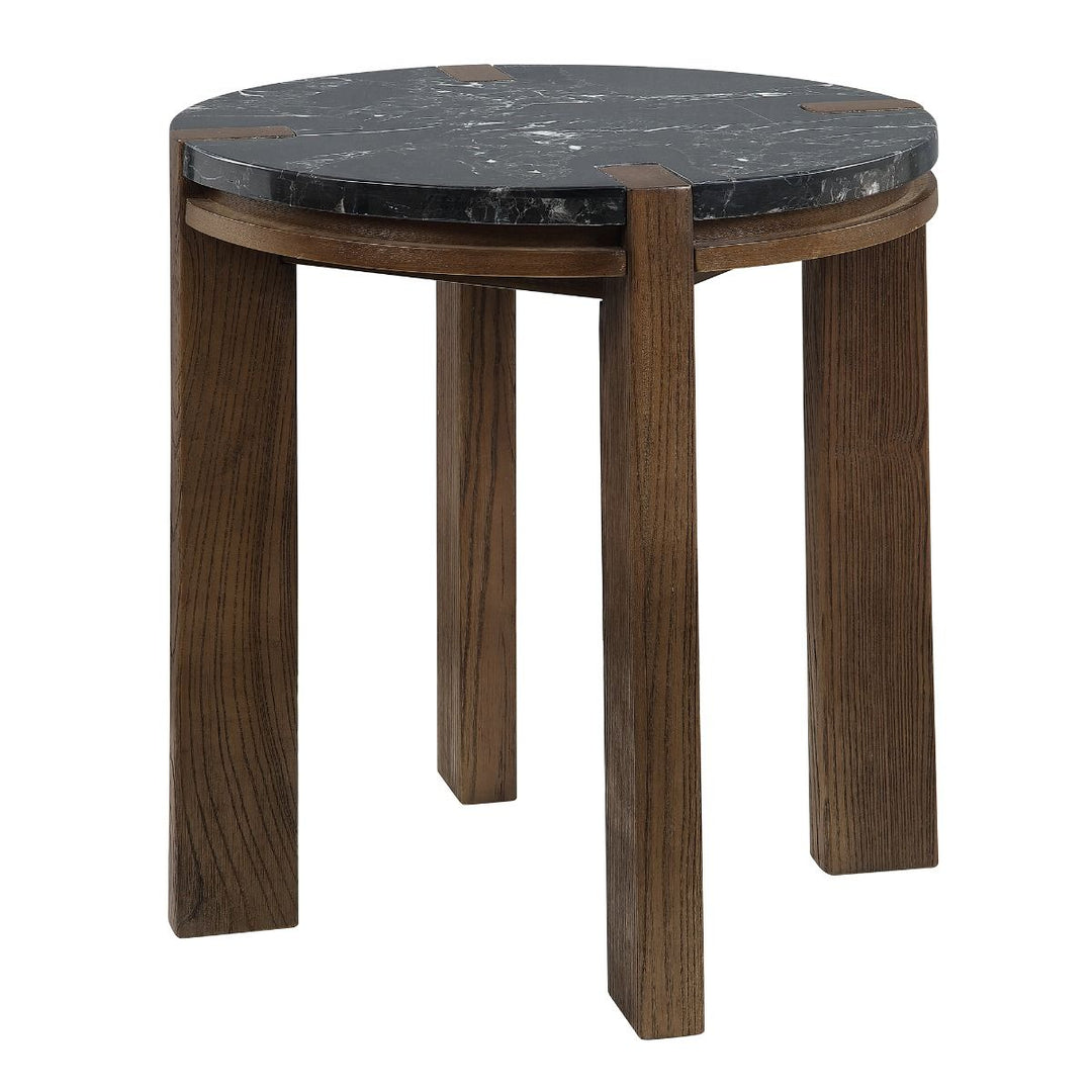 Estella End Table w/Marble Top – view 3