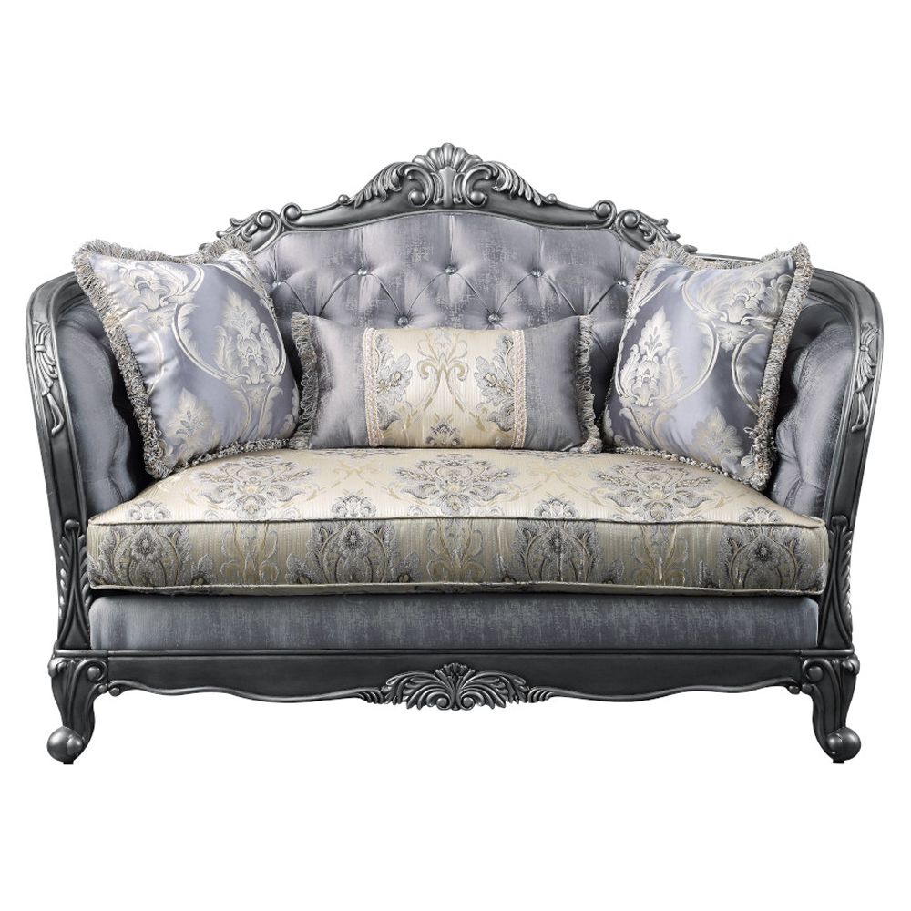 Ariadne Loveseat with 3 Pillows