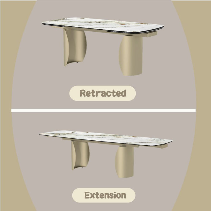 Cora Dining Table – features callout