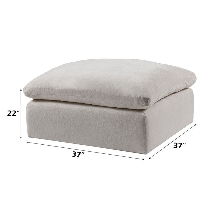 Naveen Modular - Ottoman – dimensions diagram