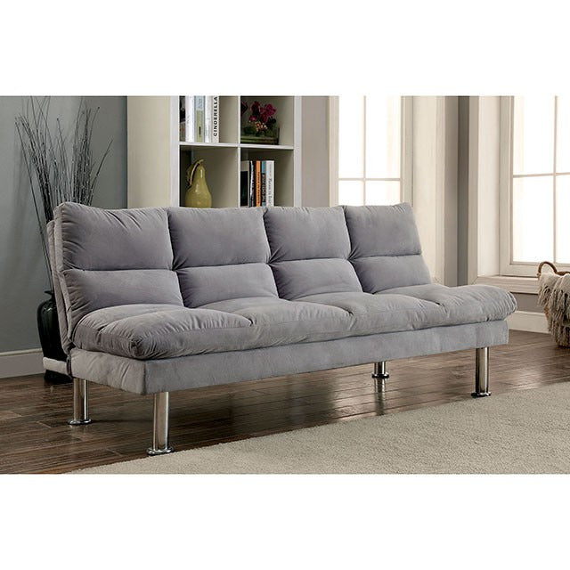 Saratoga Futon Sofa, Gray - view 2