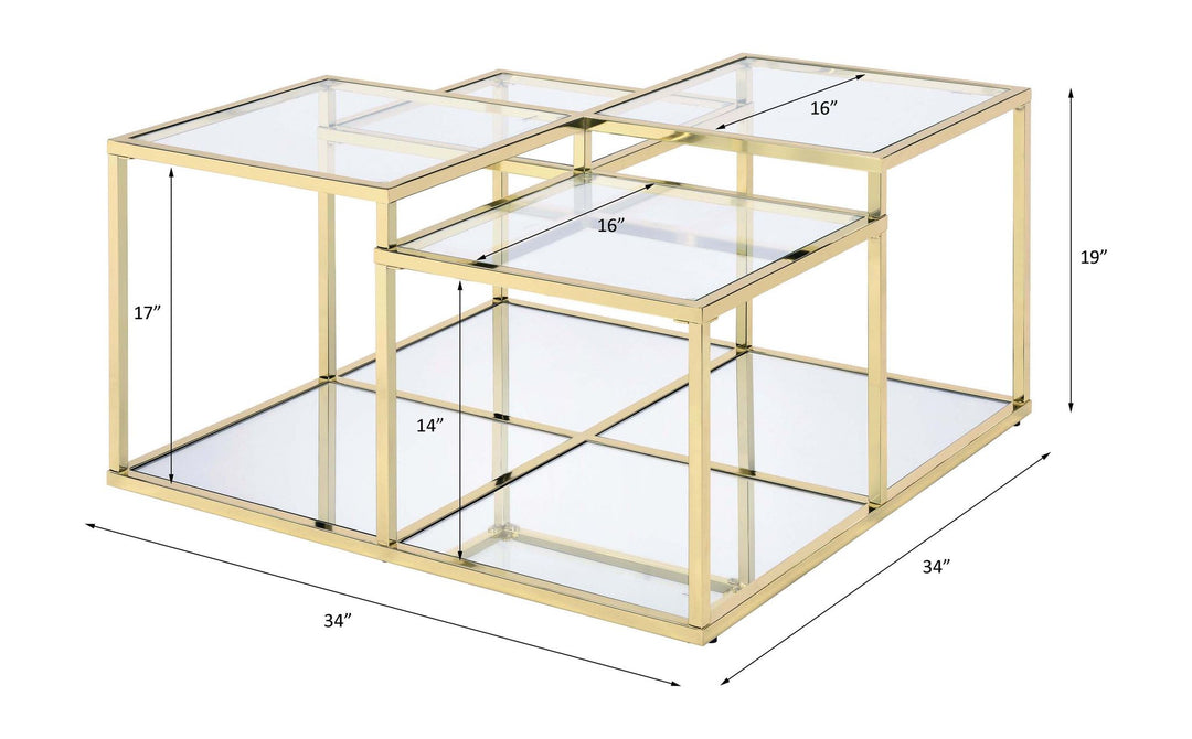 Uchenna Coffee Table – line drawing