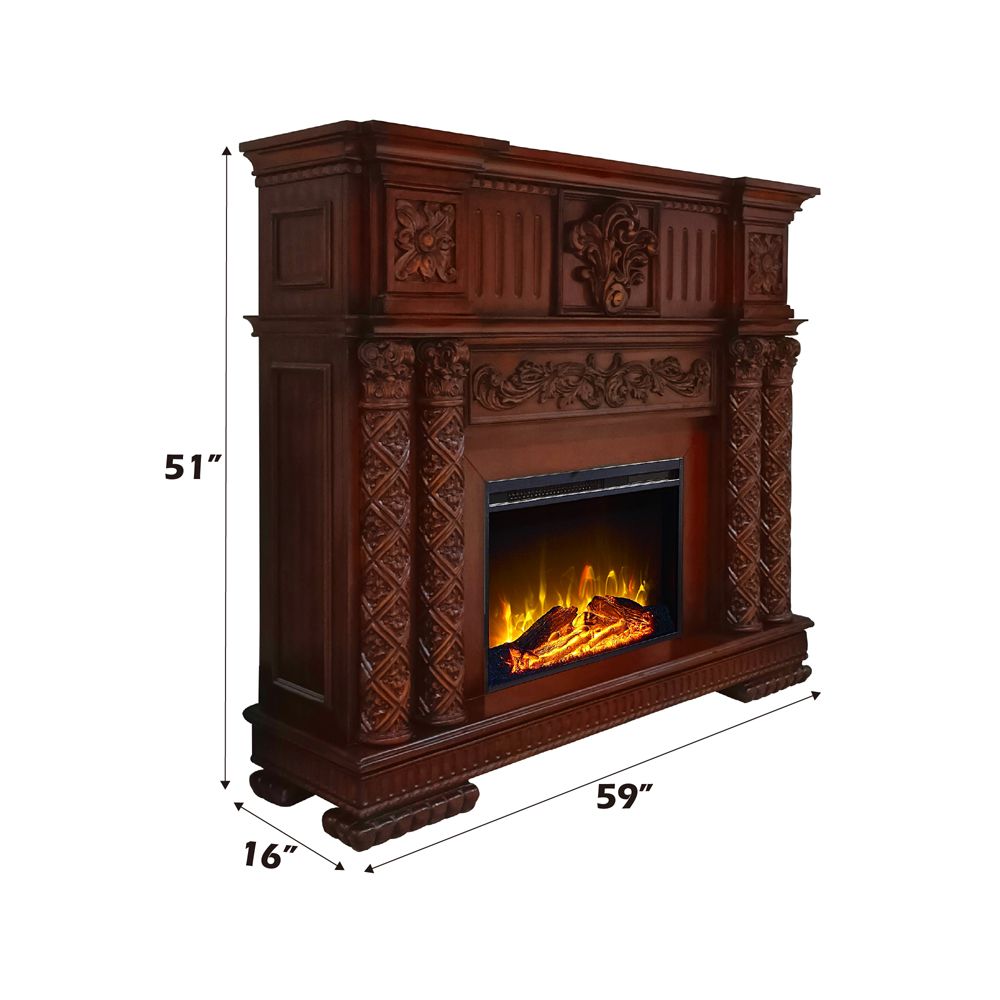Vendome Fireplace – dimensions diagram