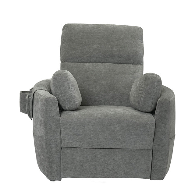 Rogers Power Recliner, Light Gray - view 3
