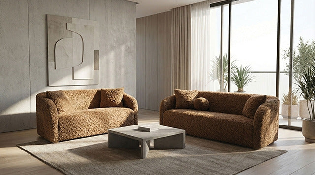 Orevis Loveseat, Brown - view 6