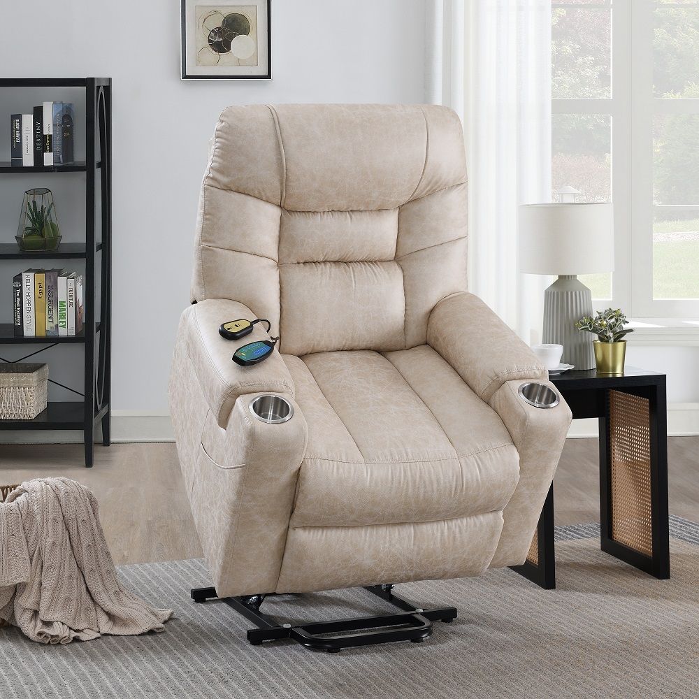 Nairi Power Recliner W/Lift & Heating & Massage – view 13