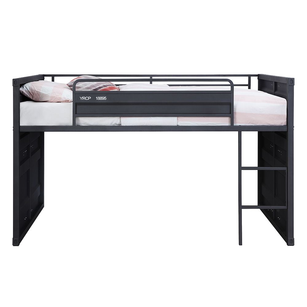 Cargo Twin Loft Bed with Slide