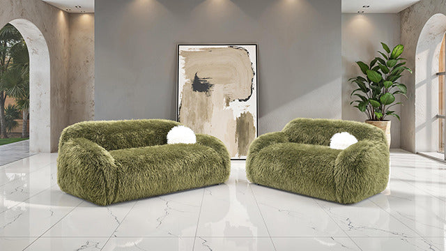 Darwen Loveseat, Green