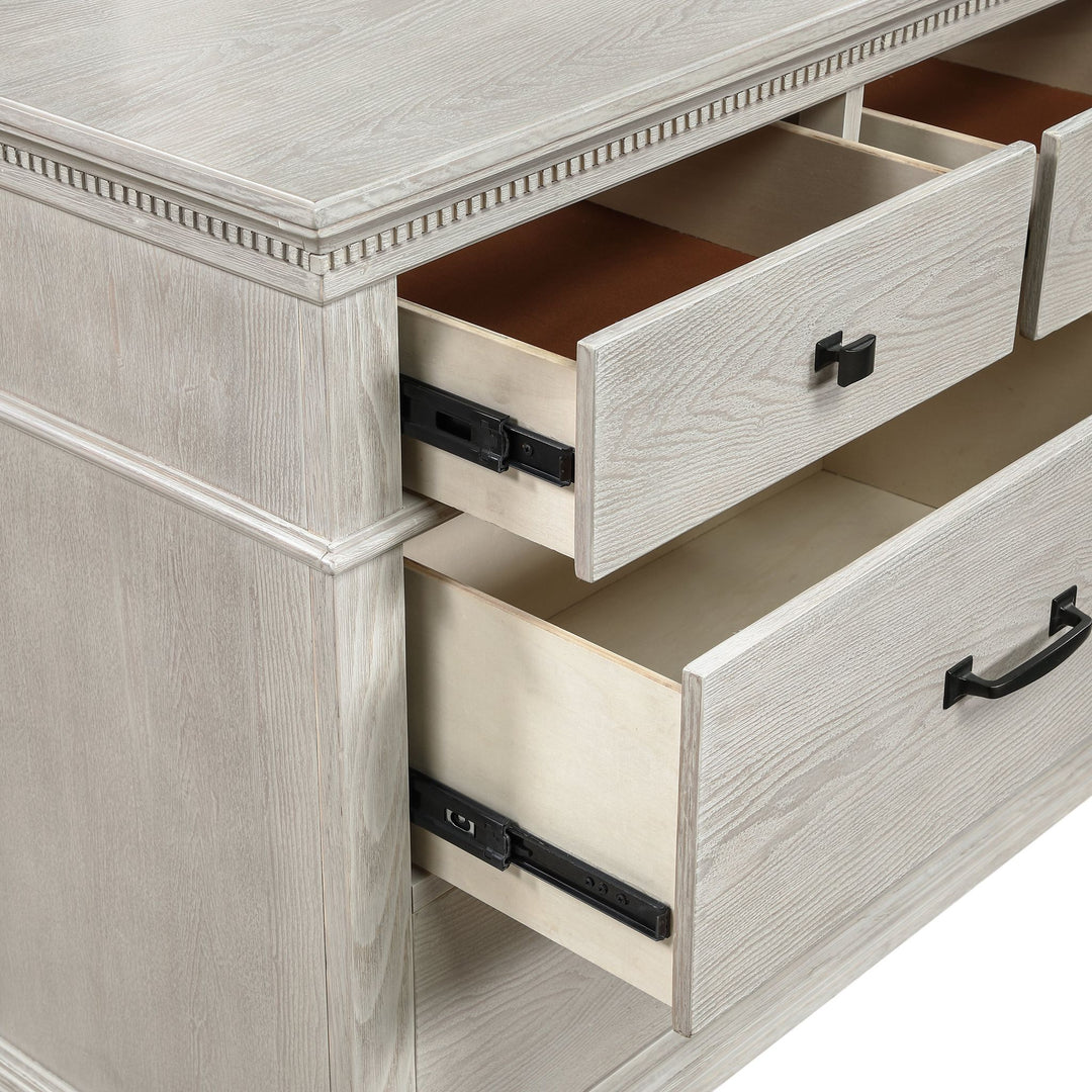 Silver Sands Mirror-Gray