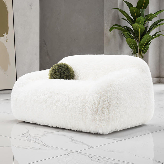 Darwen Loveseat, White - view 3