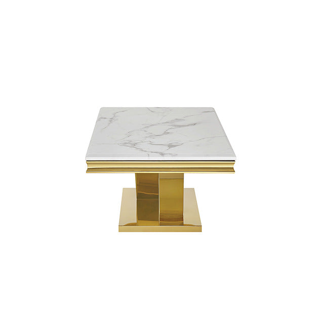 Villarsglane Coffee Table, Gold/Green - view 3
