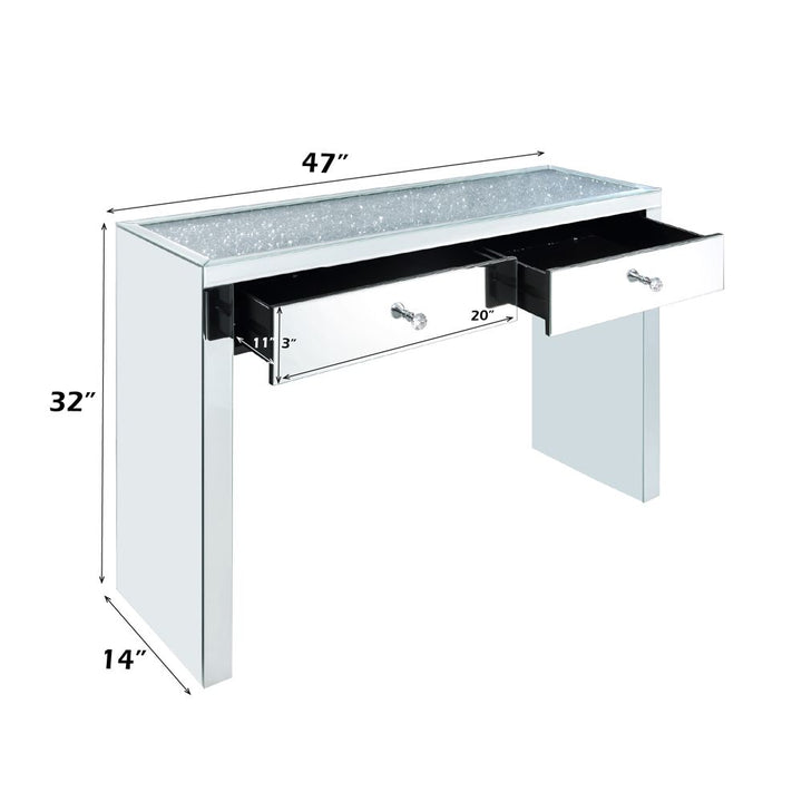 Noralie Console Table – dimensions diagram