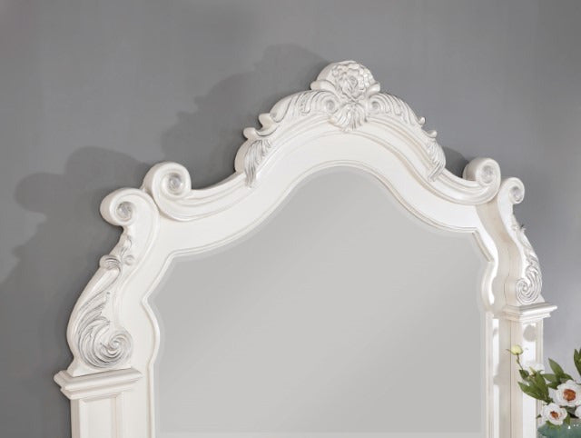Esparanza Mirror, Pearl White - view 3