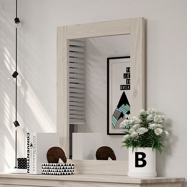 Stavros Mirror, White