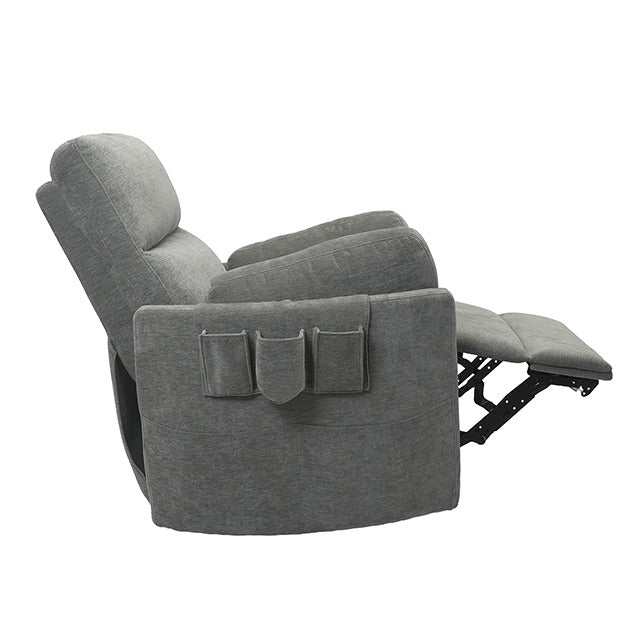 Rogers Power Recliner, Light Gray - view 7