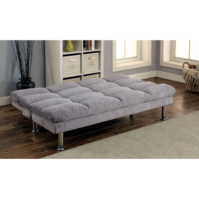 Saratoga Futon Sofa, Gray - view 3