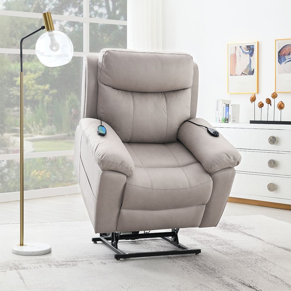 Chriki Power Recliner w/Lift & Heating & Massage – view 13