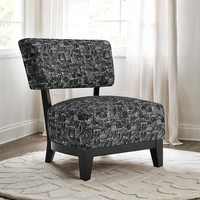 Aveni Accent Chair, Black - view 5