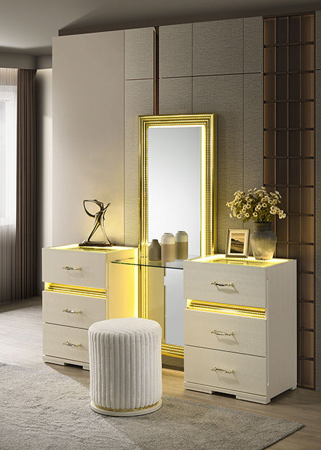 Lucida Vanity Stool - view 2