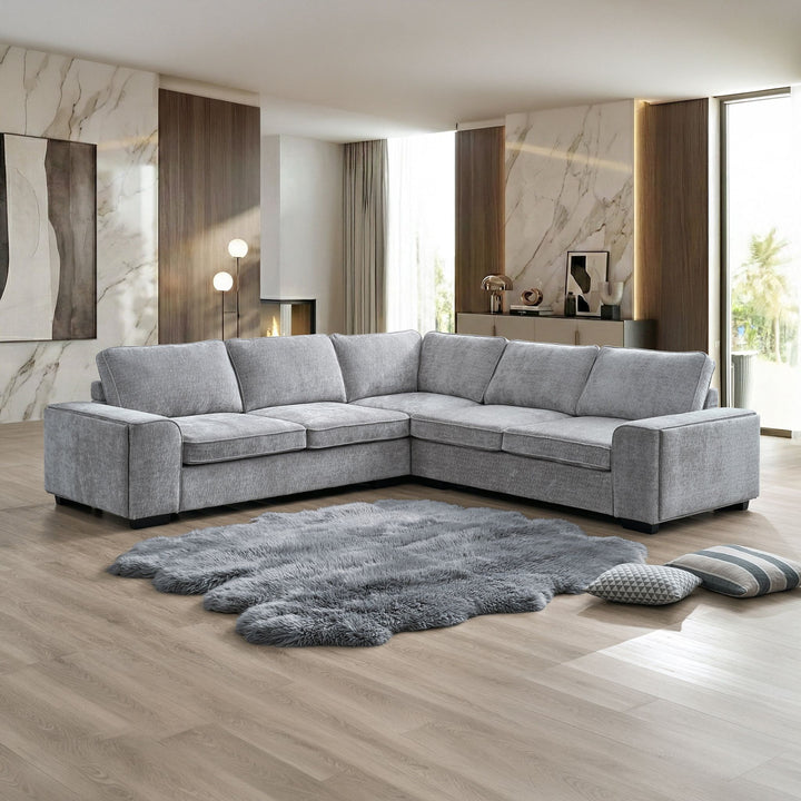 Dayne Laf Loveseat-Gray