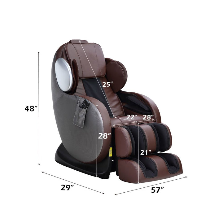 Pacari Massage Chair – dimensions diagram