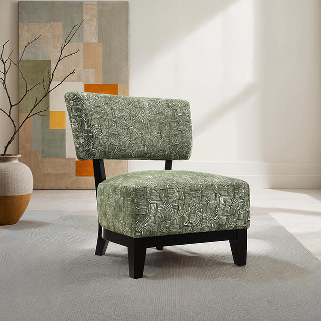 Aveni Accent Chair, Green - view 4