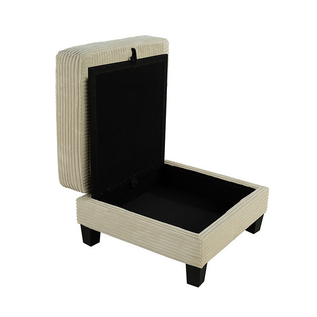 Moretaine Storage Ottomen, Beige - view 2