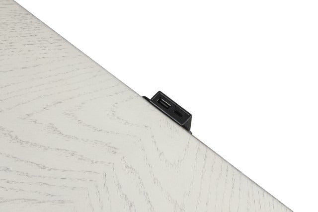 Promenade Nightstand, Wire-Brushed White - view 7