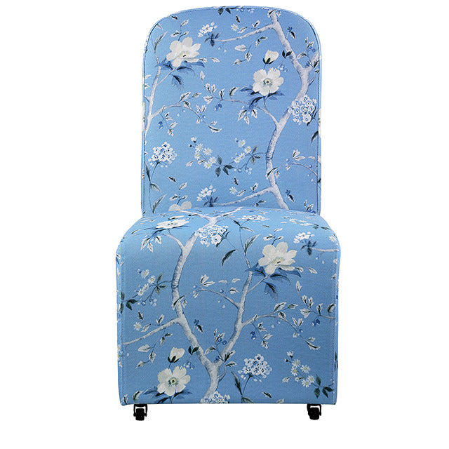 Canterbury Dining Chair, Chinoiserie Sky Blue/White - view 2