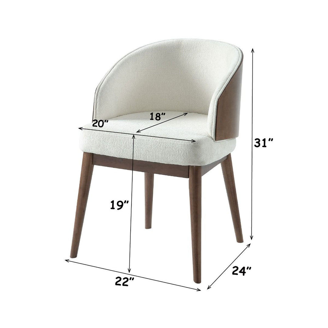 Rufina Arm Chair (Set-2) – dimensions diagram