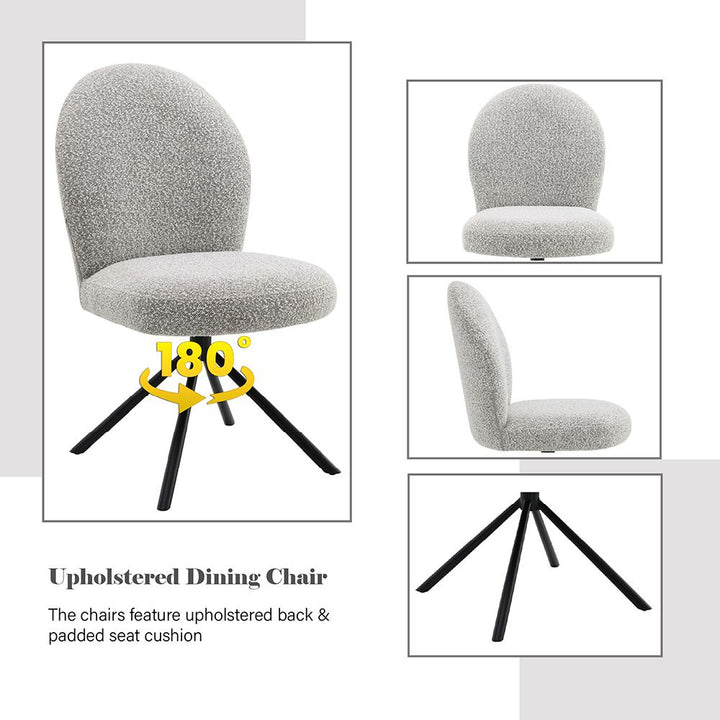 Lawton Side Chair with Swivel (Set of 2)