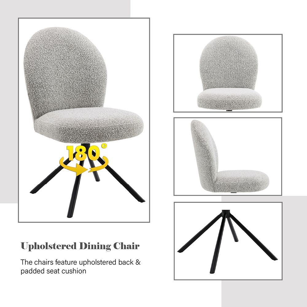 Lawton Side Chair with Swivel (Set of 2)