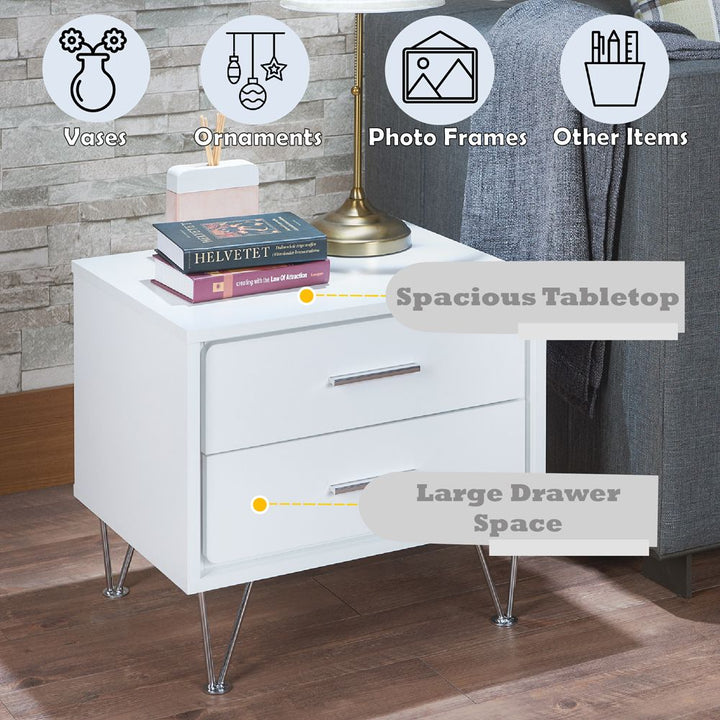 Deoss Accent Table – features callout