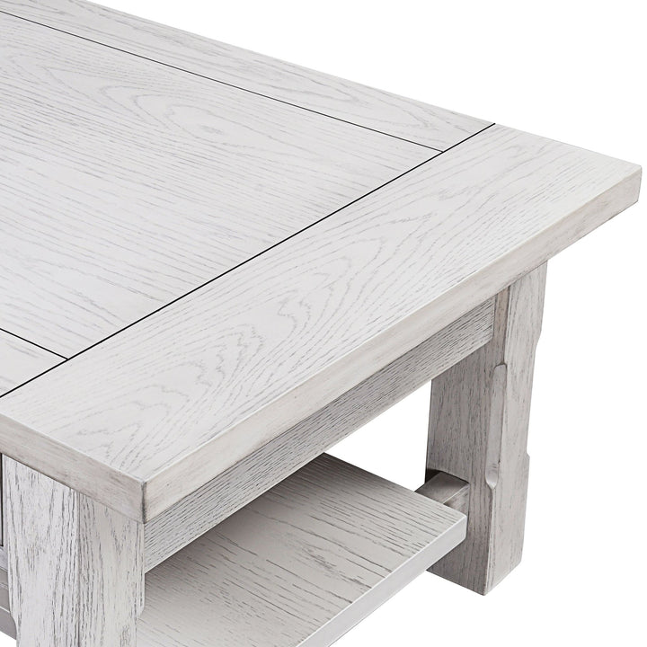 Dorsey 2 Drawer Coffee Table -White
