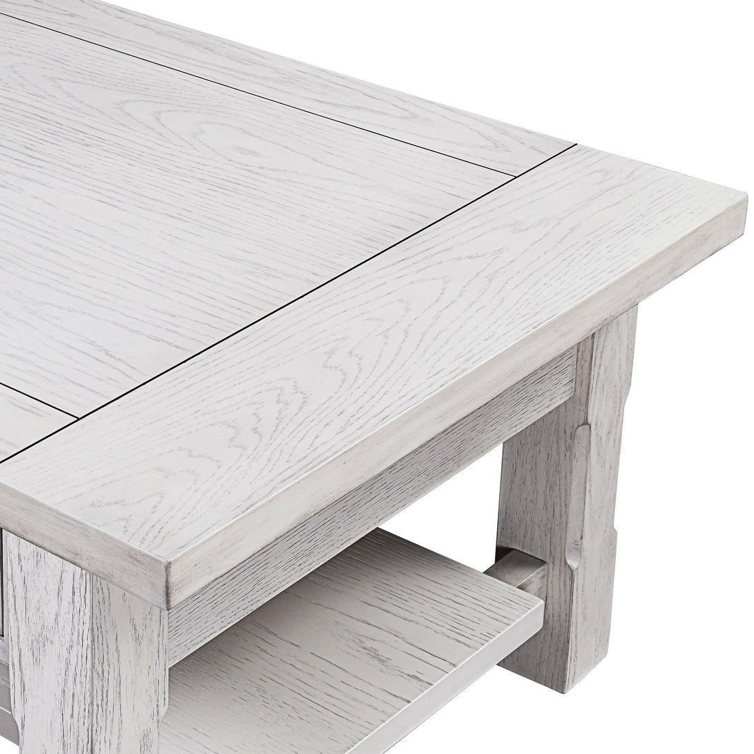 Dorsey 2 Drawer Coffee Table -White