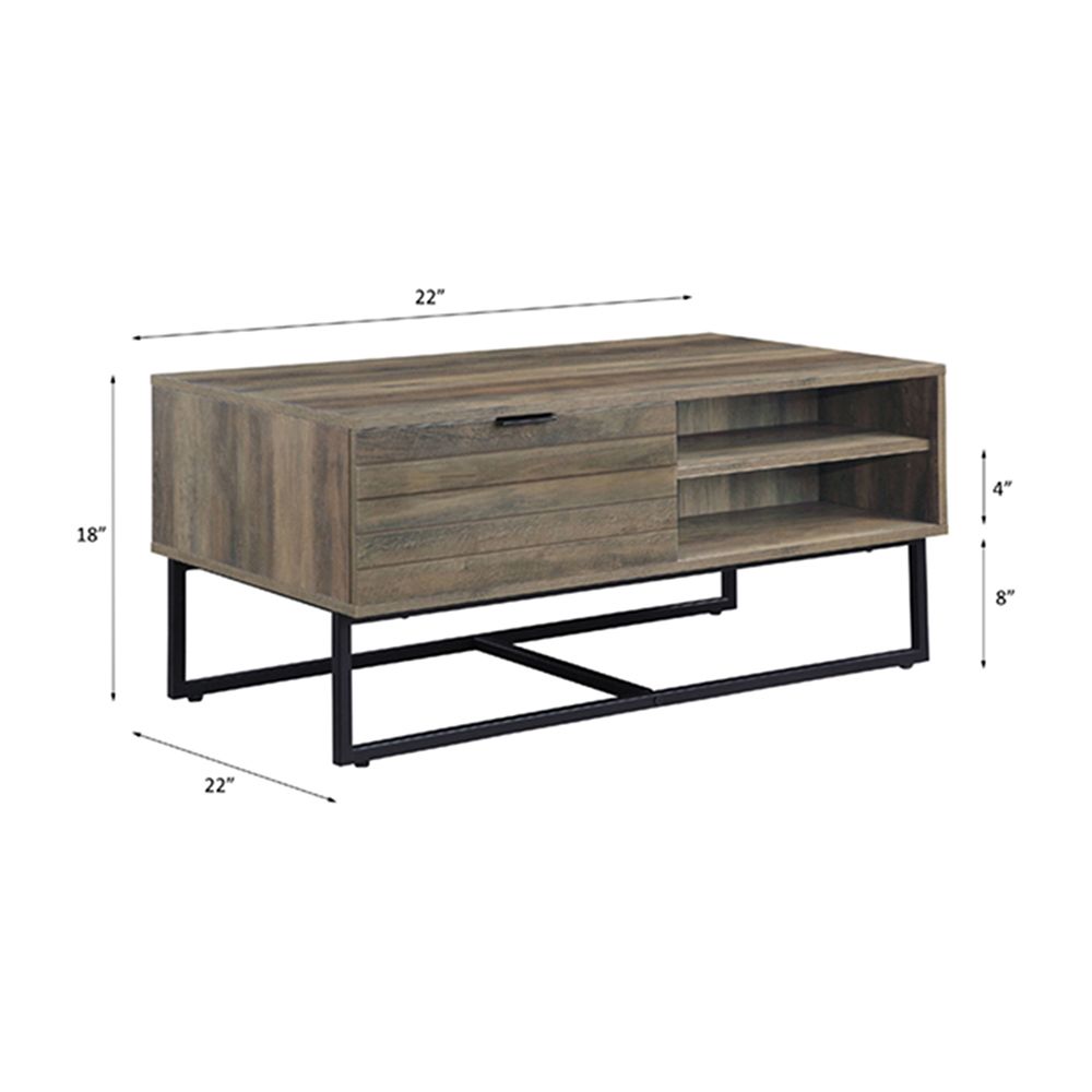 Homare Coffee Table – line drawing