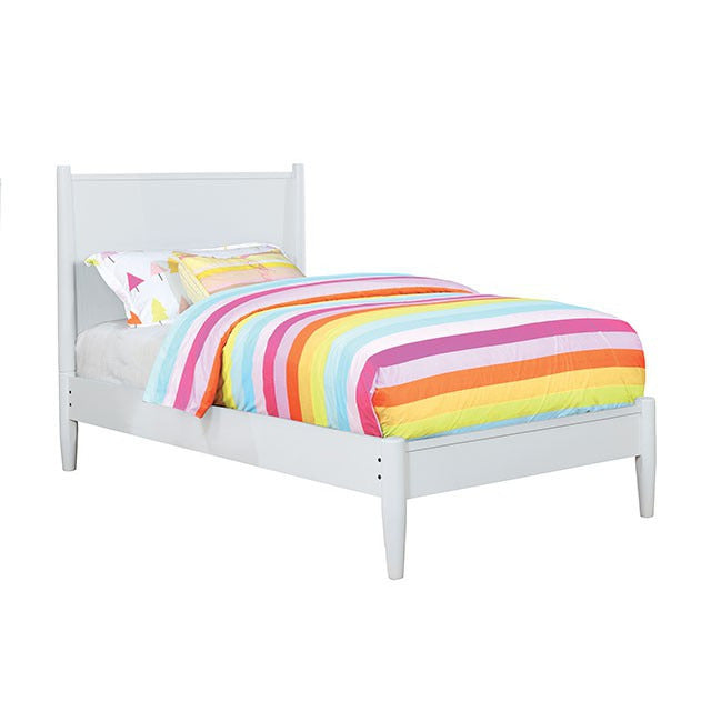 Lennart 4 Pc Full Bedroom Set, White - view 5