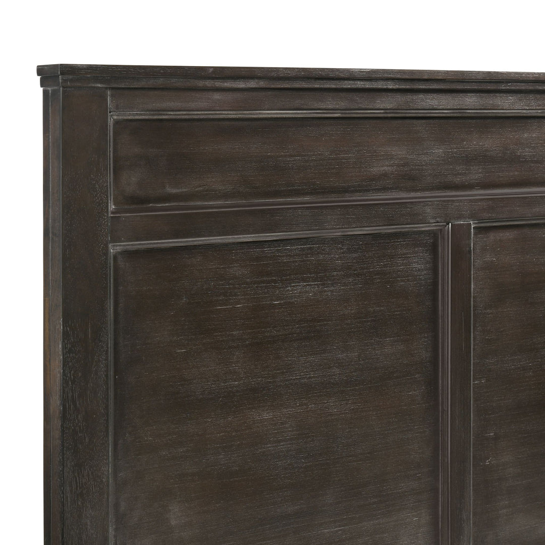 Andover 6/6-6/0 Ek/wk Headboard, Footboard & Slats-Nutmeg