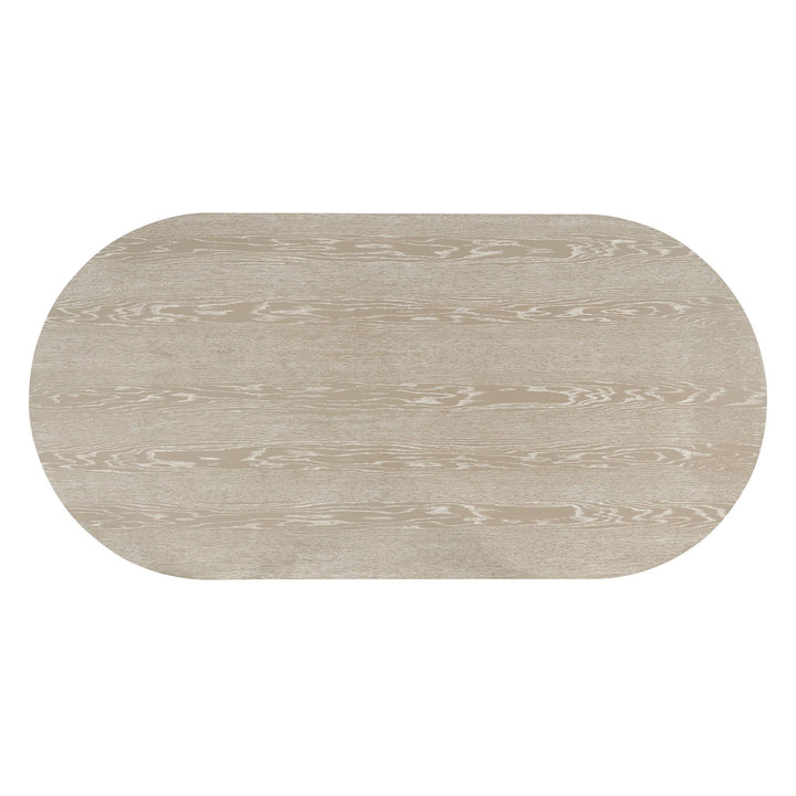 Gwendolyn Oval Dining Table Top-Cerused Taupe