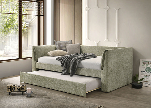 Upney Twin Daybed W/ Trundle, Light Green - view 4