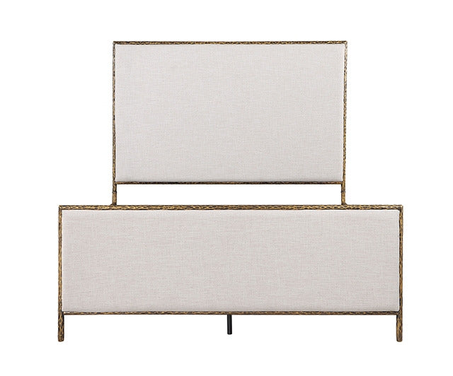 Valda Bed, Matte Gold - view 2